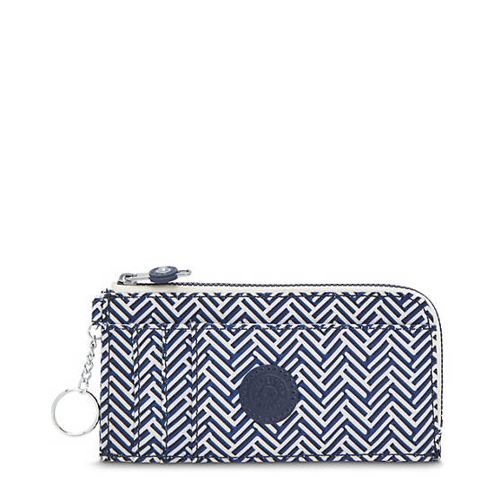 Kipling Dafni Printed Wallet Cüzdan Mavi | TR 1039NW